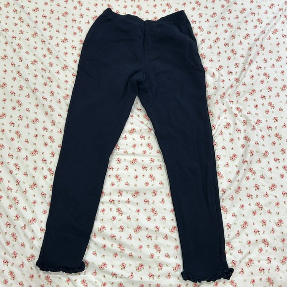 Gucci Kids Navy Blue Sweatpants with Embroidered Bee Detail - Picture 4 of 6